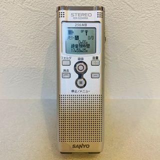 【美品】SANYO ICR-S290RM (S) デジタルボイスレコーダー