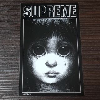 シュプリーム(Supreme)のsupreme Margaret Keane Teardrop ステッカー 黒(その他)