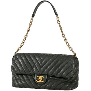 シャネル(CHANEL)のシャネル Vステッチ チェーン ショルダーバッグ レディース 【中古】(ショルダーバッグ)