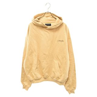 Laid Back レイドバック LUXUARY HEAVY HOODIE バックロゴプリント ラグジュアリー ヘビーフーディ プルオーバースウェットパーカー ベージュ(パーカー)