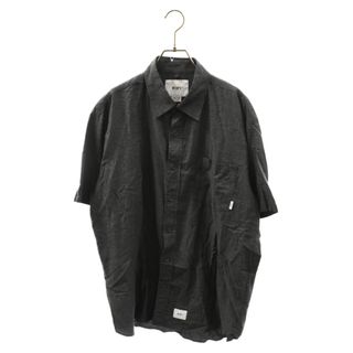 WTAPS ダブルタップス 18SS CRICKET SS SHIRT クリケット 半袖シャツ ポロシャツ グレー 181GWDT-SHM04