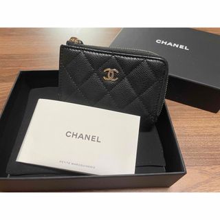 シャネル(CHANEL)のCHANEL 三つ折り財布 キャビアスキン(財布)