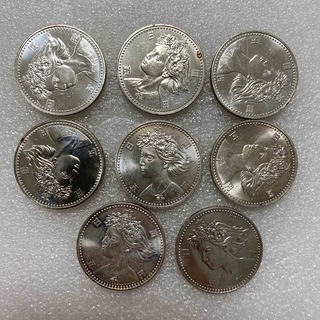 平成 大阪万博記念 銀貨 8枚セット(貨幣)
