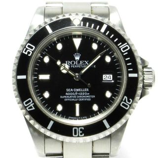 ROLEX - ROLEX(ロレックス) 腕時計 シードゥエラー 16600 メンズ SS/13コマ+余りコマ×1(フルコマ) 黒