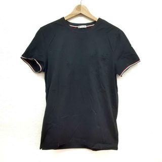 MONCLER - MONCLER(モンクレール) 半袖Tシャツ サイズM メンズ美品  MAGLIA T-SHIRT 黒 クルーネック