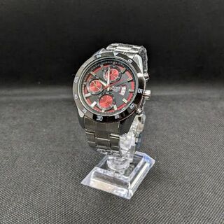 ♦ SALE ♦ 新品 BOSCH2 メンズ ビジネス 腕時計 レッド ブラック(金属ベルト)