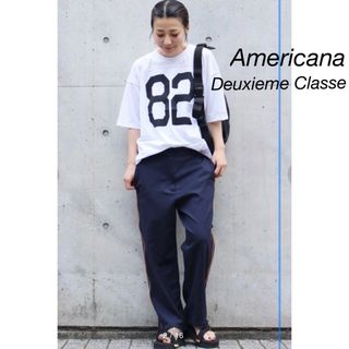 DEUXIEME CLASSE - 【セール】人気完売Americana☆アメリカーナ☆メッシュTシャツ　ホワイト