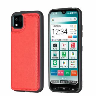 【数量限定】【Viesa】背面カード 手帳型ケース Y!mobile A205K(その他)