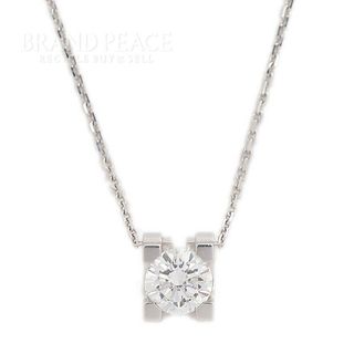 カルティエ(Cartier)のカルティエ Cドゥ カルティエ ネックレス ダイヤ 0.79ct K18WG N(ネックレス)