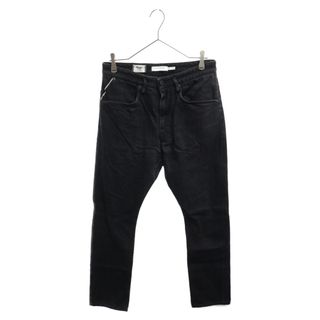 ノンネイティブ(nonnative)のnonnative ノンネイティブ Rags McGREGOR DWELLER 5P JEANS COTTON CORD OVERDYE ラグスマックレガー ストレッチデニムスキニージーンズ ジーンズ ブラック NN-P2651(デニム/ジーンズ)