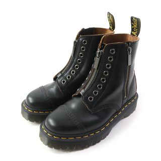 Dr.Martens - 美品★Dr.Martens ドクターマーチン 1460 BEX LL レースレス 8ホール レザー ワークブーツ/ショートブーツ ブラック UK3 箱付き レディース