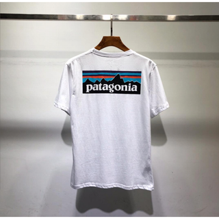 patagonia パタゴニア 半袖 Tシャツ タグ付き 白 M 男女兼用(Tシャツ/カットソー(半袖/袖なし))