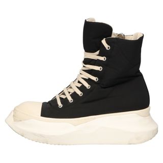 ダークシャドウ(DRKSHDW)のDRKSHDW ダークシャドウ ABSTRACT SOLE CUT SNEAKERS アブストラクト ソールカット ハイカットスニーカー ブラック/ホワイト(スニーカー)