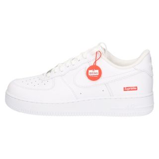 ナイキ(NIKE)のNIKE ナイキ ×SUPREME AIR FORCE 1 LOW シュプリーム エアフォース1 ローカットスニーカー ホワイト US10/28cm CU9225-100(スニーカー)