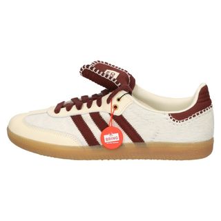 アディダス(adidas)のadidas アディダス ×Wales Bonner PONY TONAL SAMBA ウェールズ ボナー ポニー サンバ ローカットスニーカー ホワイト US9/27cm IE0586(スニーカー)