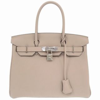 エルメス(Hermes)の新品同様 エルメス バーキン30 トゴ トゥルティエールグレー シルバー金具 C刻印 ハンドバッグ  1372 【中古】 HERMES トゥルトゥレール グリトゥル(ハンドバッグ)