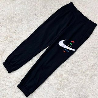 ナイキ(NIKE)のNIKE ナイキ パンツ ビックロゴ デザイン ブラック L 大きいサイズ(その他)