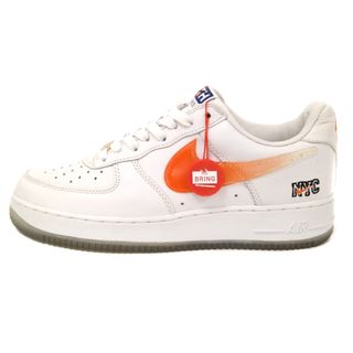 ナイキ(NIKE)のNIKE ナイキ ×KITH AIR FORCE 1 LOW CZ7928-100 キス エアフォース1 ローカットスニーカー ホワイト US9.5/27.5cm(スニーカー)