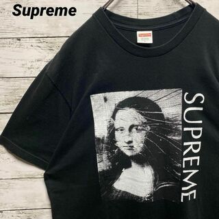 Supreme - a157【人気のLサイズ】シュプリーム　ビッグロゴ　モナリザ　レア　半袖Tシャツ