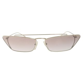 プラダ(PRADA)のPRADA プラダ Goldtone Metal Slim Ultravox Cat Eye Sunglasses ゴールドトーン メタルスリム キャットアイサングラス SPR64U(サングラス/メガネ)