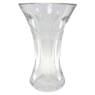 クロムハーツ(Chrome Hearts)のCHROME HEARTS クロムハーツ ×BACCARAT VASE DBL CH CRS バカラ フラワーベース ダブルCHクロス 花瓶 クリア(その他)