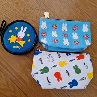 ミッフィー(miffy)のミッフィー モロゾフ ポーチ バレンタイン miffy  3点セット うさこ(キャラクターグッズ)