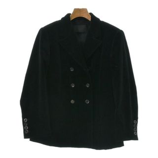 プラダ(PRADA)のPRADA プラダ テーラードジャケット 44(L位) 黒 【古着】【中古】(テーラードジャケット)