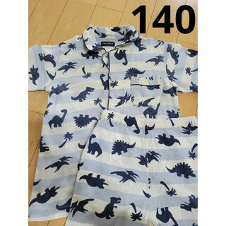 キッズ　男の子　パジャマ　半袖　140  恐竜(パジャマ)