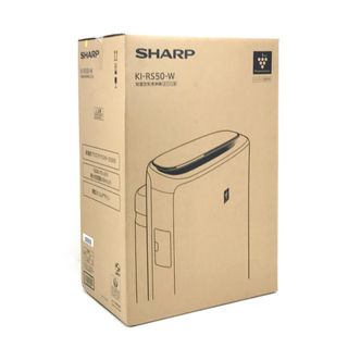 シャープ(SHARP)の$$ SHARP シャープ プラズマクラスター25000 加湿空気清浄機 KI-RS50-W ホワイト系 2022年製(空気清浄器)