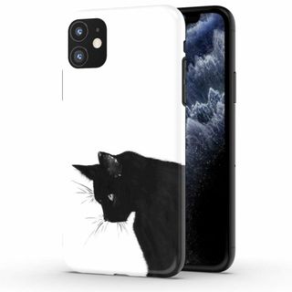 【サイズ:iphone11_色:黒猫】THE DREAMY LIFT iphon(その他)