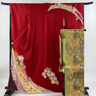 振袖 身丈164.5cm 裄丈67cm 正絹 美品 秀品 【中古】(着物)