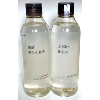 ムジルシリョウヒン(MUJI (無印良品))のMUJI 無印良品 発酵導入化粧液 ３００ｍＬ　ふき取り化粧水 ３００ｍＬ(ブースター/導入液)