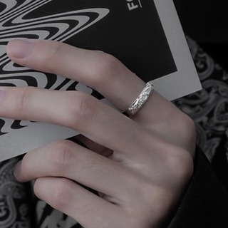 【人気】指輪 男性 女性 幸運 縁起 個性 調節可能 人差し指 リング (リング(指輪))