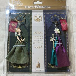 ディズニー(Disney)のファンタジースプリングス　アナと雪の女王　キーチェーン　アナ雪　新品未開封(キャラクターグッズ)