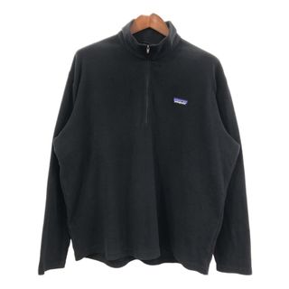 パタゴニア(patagonia)のpatagonia パタゴニア SYNCHILLA シンチラ ハーフジップ プルオーバー フリースジャケット アウトドア (メンズ XL) 中古 古着 Q8407(その他)