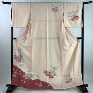 訪問着 身丈164cm 裄丈65cm 正絹 優品 【中古】(着物)