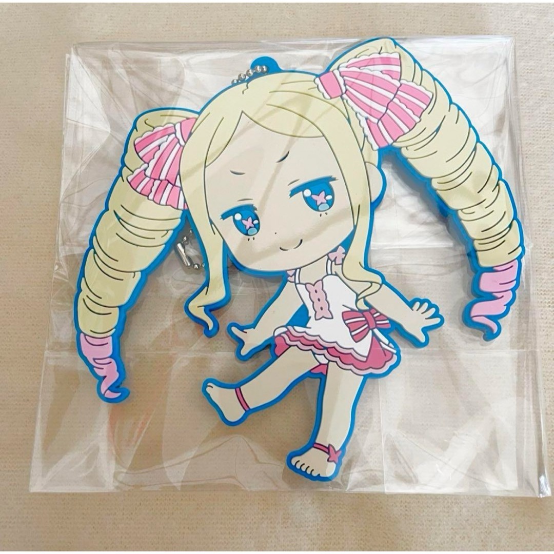 リゼロ 一番くじ ベアトリス ラバーストラップ エンタメ/ホビーのおもちゃ/ぬいぐるみ(キャラクターグッズ)の商品写真