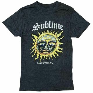 ミュージックティー(MUSIC TEE)のSUBLIME 半袖バンドTシャツ LONG BEACH 太陽 バンT a99(Tシャツ/カットソー(半袖/袖なし))