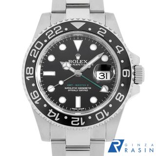 ロレックス(ROLEX)のロレックス GMTマスターII 116710LN ブラック ランダム番 メンズ 中古 腕時計(腕時計(アナログ))