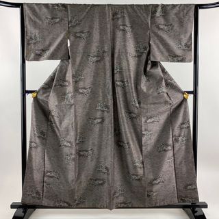 紬 身丈159cm 裄丈65cm 正絹 秀品 【中古】(着物)