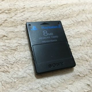 プレイステーション2(PlayStation2)のプレイステーション2　メモリーカード　ソニー純正品(家庭用ゲーム機本体)