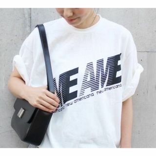 アパルトモンドゥーズィエムクラス(L'Appartement DEUXIEME CLASSE)のアメリカーナ × Deuxime classe ニューバランス風 ロゴ Tシャツ(Tシャツ(半袖/袖なし))