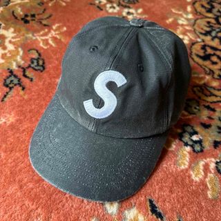 シュプリーム(Supreme)の【希少】Supreme S Logo cap シュプリーム  キャップ 黒(キャップ)