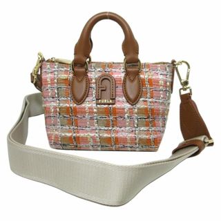 フルラ(Furla)の【新品】フルラ バッグ ショルダーバッグ WE00348 BX1148 1512S(ピンク系) FURLA チェック柄 カリプソ ミニ クロスボディ ミニバッグ 斜め掛け ブティック レディース(ショルダーバッグ)