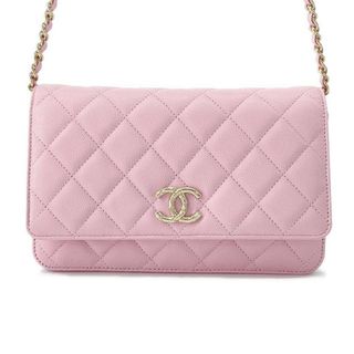 CHANEL - シャネル チェーンウォレット マトラッセ ココマーク キャビアスキン AP3971 CHANEL 財布