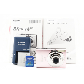 キヤノン(Canon)の☆ジャンク【Canon】IXY DIGITAL 20 IS　ピンク キャノン(コンパクトデジタルカメラ)