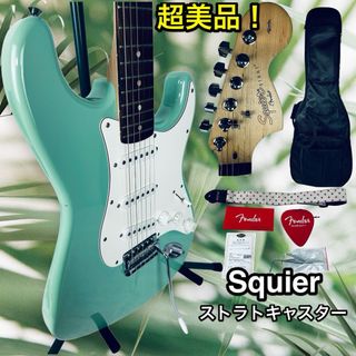 フェンダー(Fender)のSquier Affinity Stratocaster Surf Green(エレキギター)