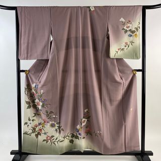 訪問着 身丈157cm 裄丈64.5cm 正絹 美品 秀品 【中古】(着物)