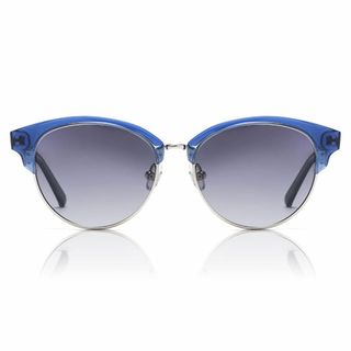 【色: ブルー】[DUCO] サングラス レディース 偏光レンズ sunglas(その他)