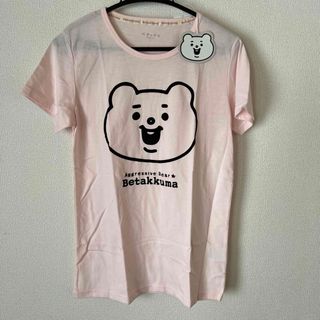 新品タグ付●ベタックマ　Tシャツ　ピンク　Lサイズ(Tシャツ(半袖/袖なし))